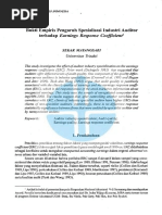 Download ART4 SekarMayang-Bukti Empiris Pengaruh Spesialisasi Industri Auditor Terhadap Earnings Response Coefficient by Krisnadi Hartanoe SN324735434 doc pdf