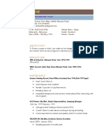 Resume ClerkPosition PDF