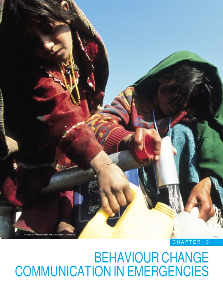 Behaviour Change Communication in Emergencies: Chapter-3 | PDF ...