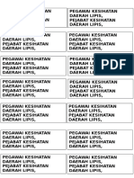 ALAMAT KESIHATAN LIPIS