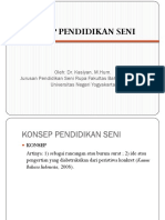 Konsep Pendidikan Seni