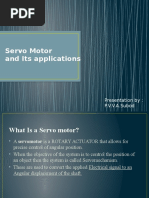 Servo Motors and Its Applications