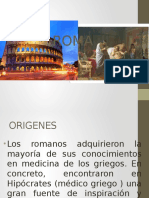 Roma y La Medicina