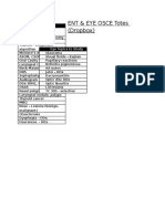 Ent Eye Osce Totes - YJ