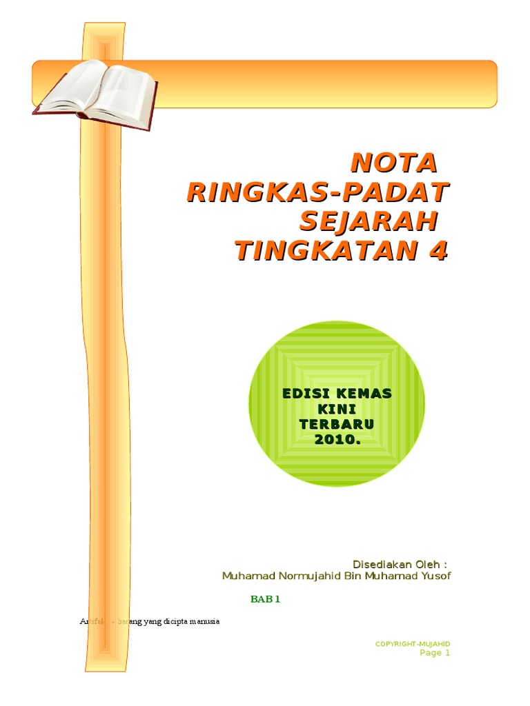 Nota Ringkas Dan Padat Sejarah Tingkatan 4 SPM 130929021717 
