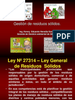 Gestion de Residuos Solidos