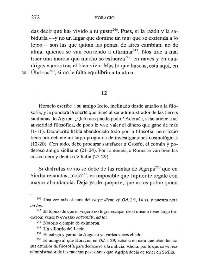 Horace Letters 1.12 | PDF | 1st Millennium Bc | Personas