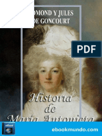 Historia de Maria Antonieta - Edmond y Jules de Goncourt