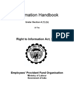 Information Handbook: Right To Information Act, 2005