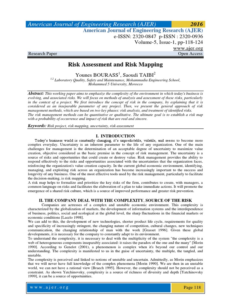 Risk Assessment and Mapping in Projects | PDF | Risk | Risk Management