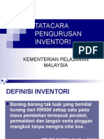 Tatacara Pengurusan Inventori