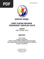 Kertas Kerja Hari Sukan Negara 2016