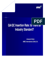 11-QAQC Insertion Rate-Is There An Industry Standard PDF
