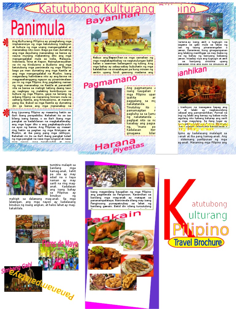 Mga Kultura Ng Pilipinas Halimbawa