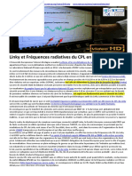 Linky Frequences Radiatives Du CPL KHz Et MHz