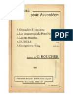 G. Boucher - Recueil 5 Danses Pour Accordéon PDF