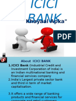 Presentation On Icici Bank