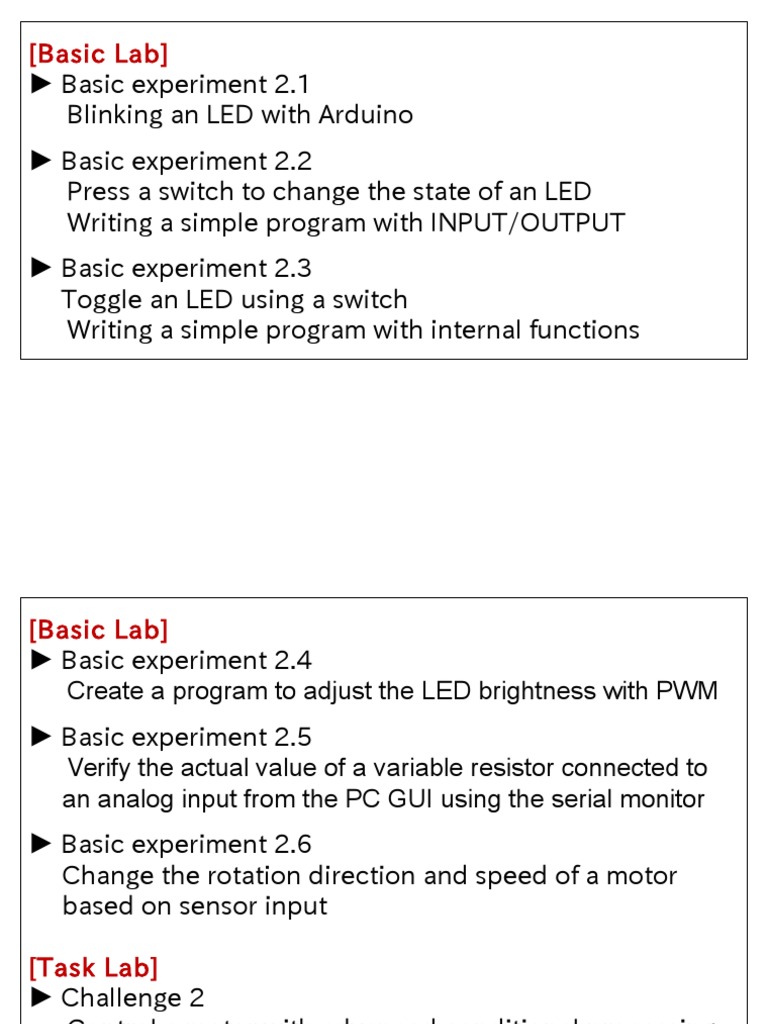 Arduino LED and Motor Control Basics | PDF | Arduino | Computer Engineering