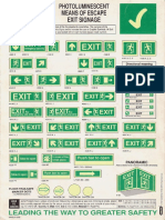 Photo EXIT & Fire Exit Signs