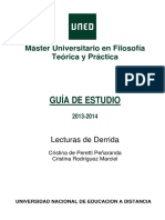 Lecturas de Derrida. Guía 2. 2013.2014