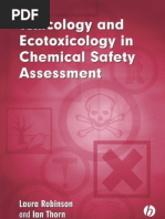 Download Toxicology and Eco Toxicology in Chemical Safety by l209 SN32476830 doc pdf
