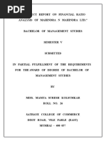 Download RATIO  ANALYSIS  OF  MAHINDRA  N  MAHINDRA  LTDdocx by Mamta SN324770170 doc pdf