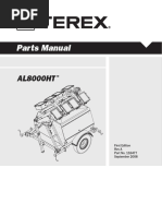 Terex Parts Manual AL8000HT