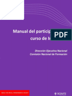 Manual Del Participante de Curso de Inducción 2016