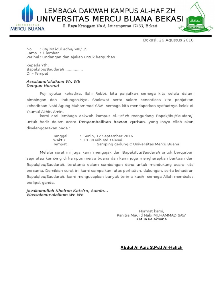 70 Koleksi Contoh Undangan Acara Kampus Gratis Terbaik