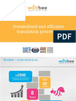 Wordbee - Streamlined Translation Processes