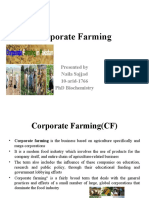 Corporate Farming