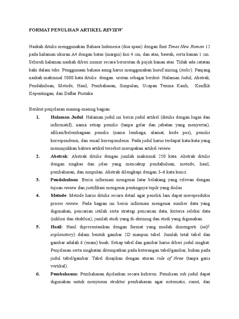 Contoh Daftar Pustaka Model Vancouver - Simak Gambar Berikut