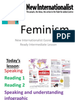 Feminism: New Internationalist Easier English Ready Intermediate Lesson