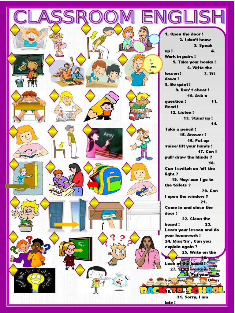 Classroom Language | PDF | Language Arts & Discipline