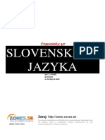 Poznamky Slovensky Jazyk 2 Rocnik