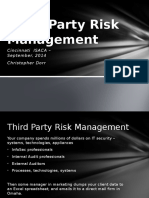Third Party Risk Management - Domain Overview