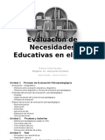 Concepto Diagnóstico - Evaluación Psicopedagogica