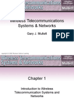 Wireless Telecommunications Systems & Networks: Gary J. Mullett