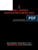 2 Model-Model Manajemen Bencana