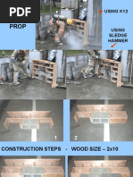 Firefighter S Forcible Entry Hinge Pull Prop How To Build Screw