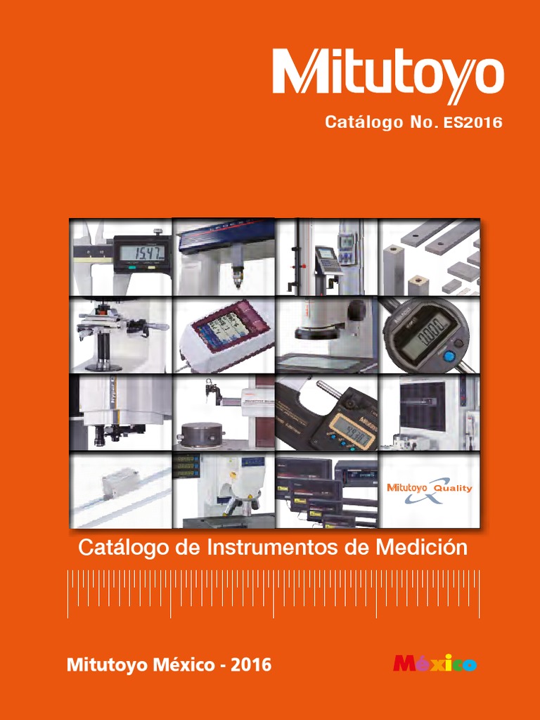 Catálogo 2016 Mitutoyo