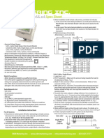EKM Omnimeter Pulse UL v4 Spec Sheet