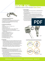 EKM HOT SPWM 075 Water Meter Spec Sheet