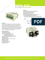 Eight Digit Pulse Counter Spec Sheet Old