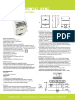 EKM-353 Smart Submeter Spec Sheet