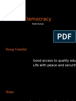 Benefits of Democracy, Education & Water Access
