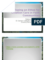 Developing an Ethos for Creation Care in Faith Communities