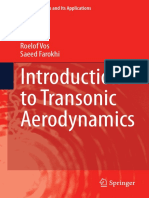 (Fluid Mechanics and Its Applications 110) Roelof Vos, Saeed Farokhi (Auth.) - Introduction To Transonic Aerodynamics-Springer Netherlands (2015) PDF