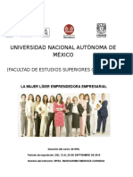 La Mujer Lider Emprendedora Empresarial