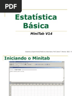 Estatística Básica - MiniTab 16
